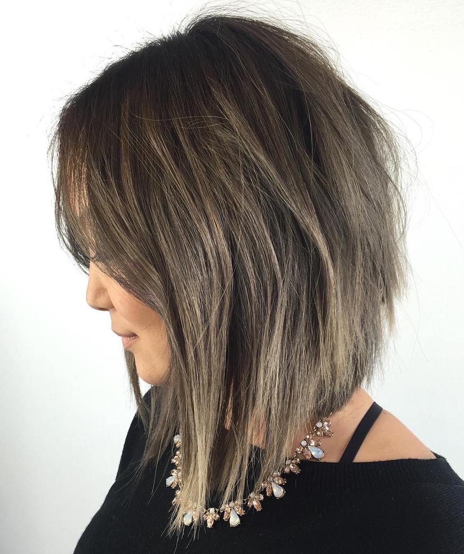 Long Bob With Short Layers