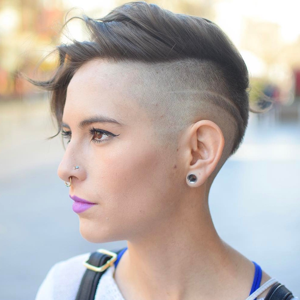 20 Inspiring Pixie Undercut Hairstyles (500 x 500 Pixel)