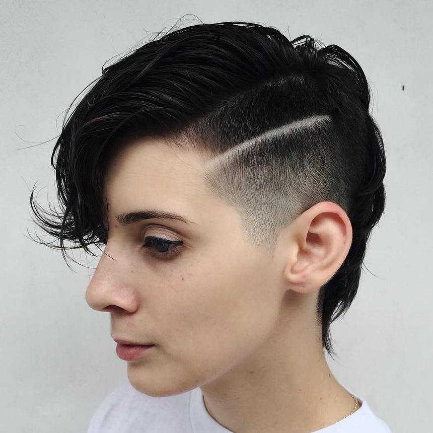 20 Inspiring Pixie Undercut Hairstyles (500 x 500 Pixel)