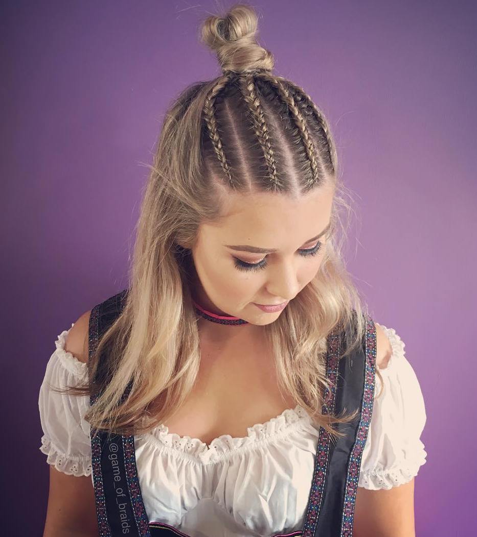 20 Ideas How to Spice Up Your Half Bun (500 x 564 Pixel)