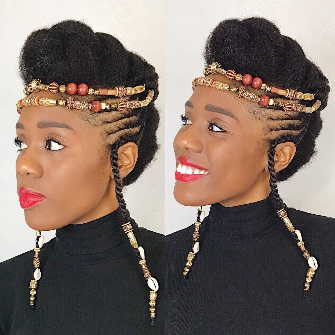 Braids with Beads: Hairstyles for a Beautiful and ... (500 x 500 Pixel)