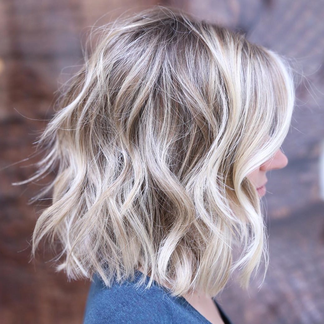 20 Inspirational Long Choppy Bob Hairstyles