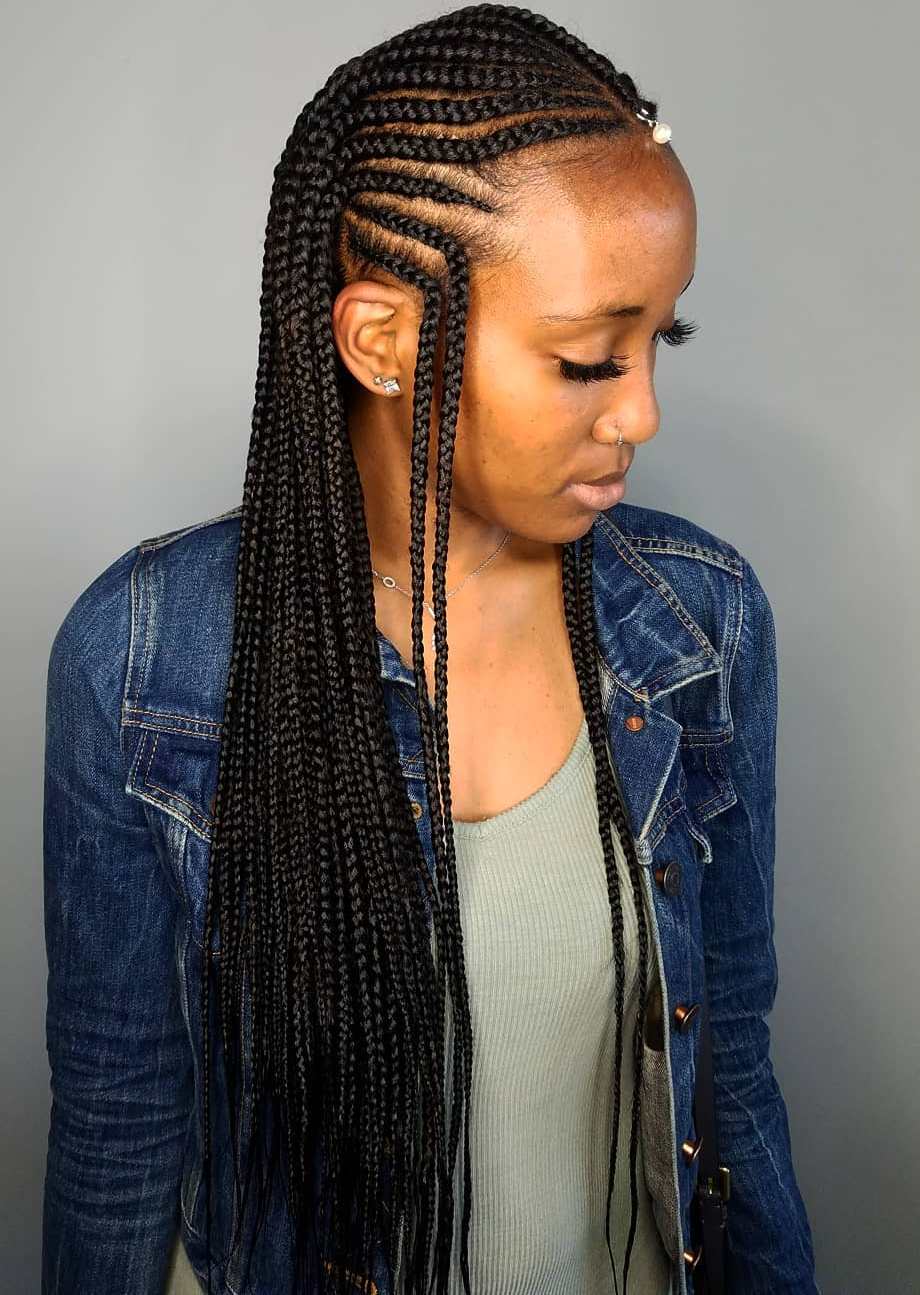 20 Trendiest Fulani Braids for 2021 (500 x 704 Pixel)