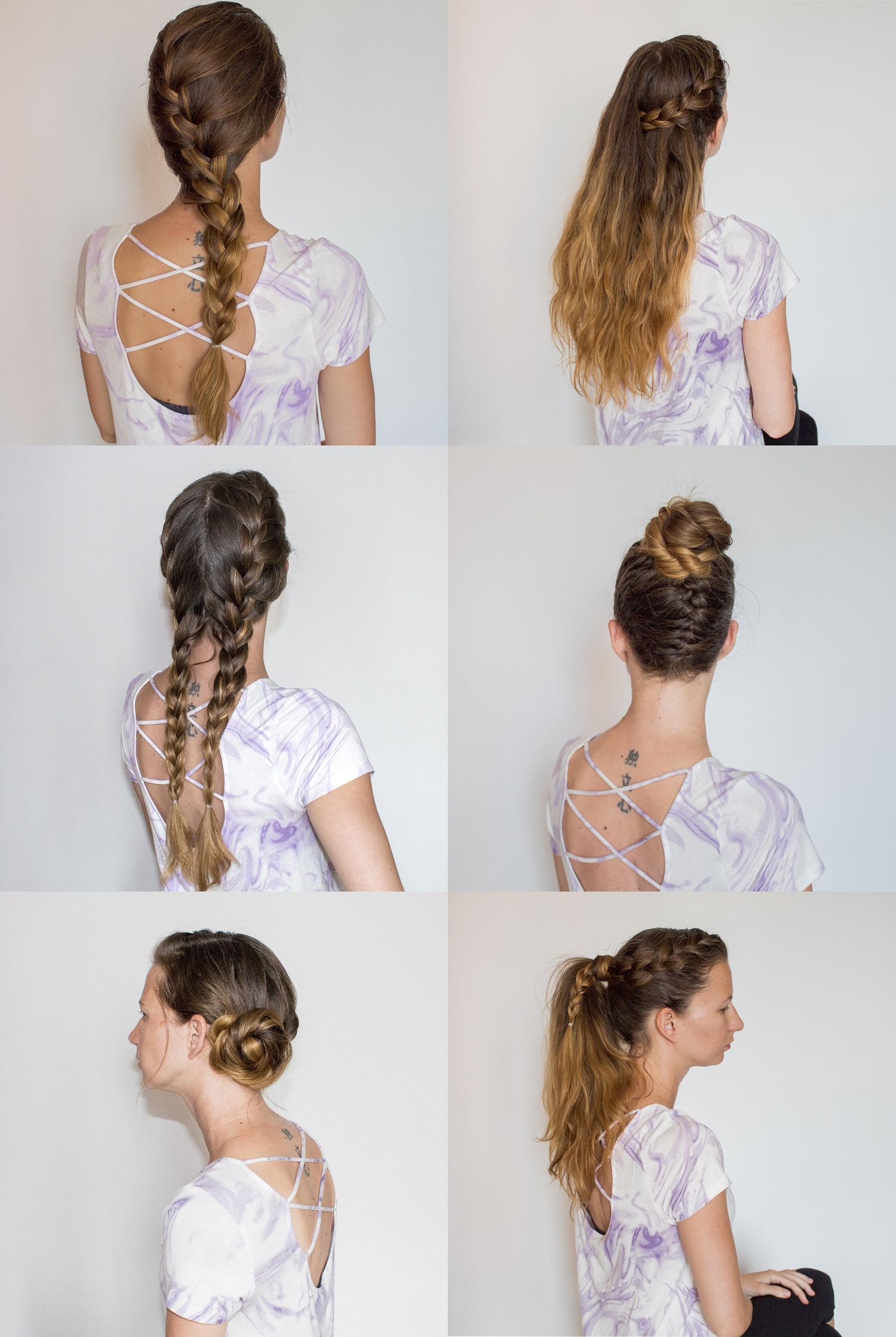 Loose French Braid Tutorial and Creative Hairstyles