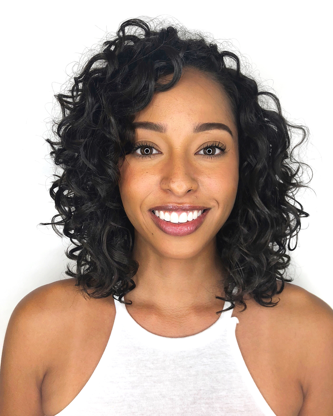 1 Shoulder Length Deva Cut 