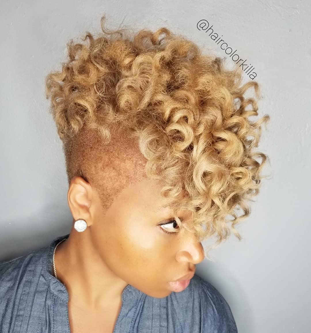 20 Enviable Short Natural Haircuts for Black Women (1080 x 1156 Pixel)