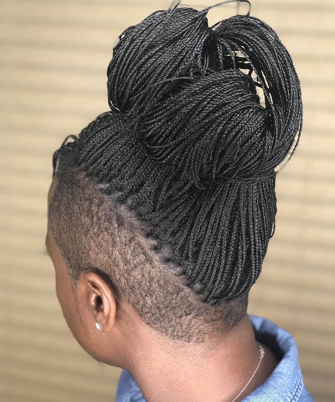 20 Superb Braids With Shaved Sides Worth Copying