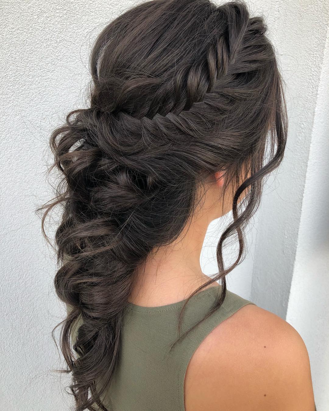 bridal hair