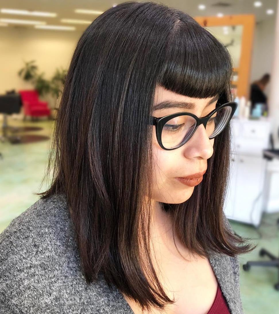 20 Short "Baby" Bangs That Are Trending for 2019 (750 x 844 Pixel)