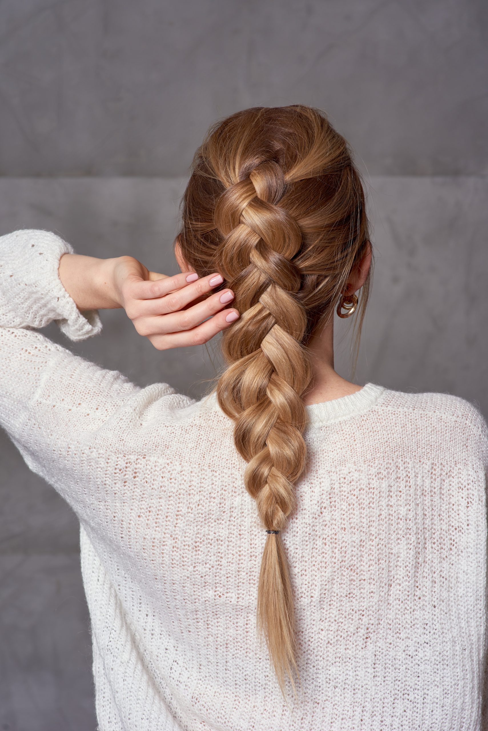 Hair + Nails | Cool braid hairstyles, French braid hairstyles, Front hair  styles