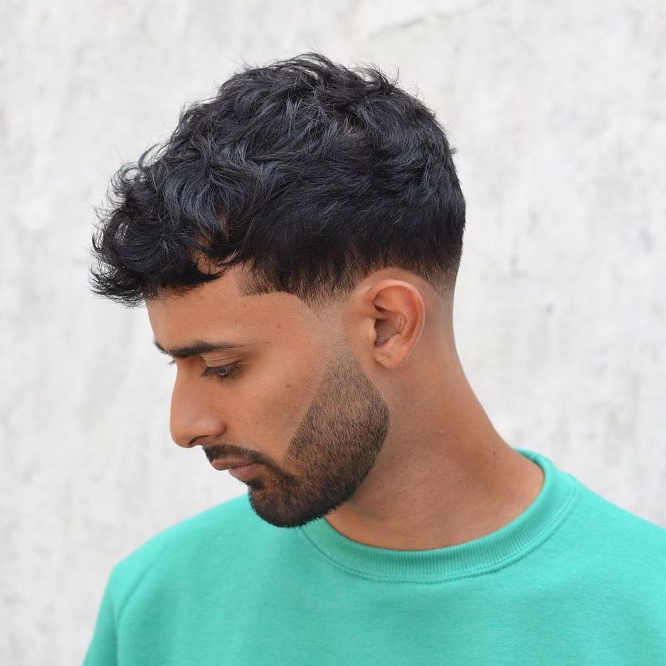 wavy hairstyles for men