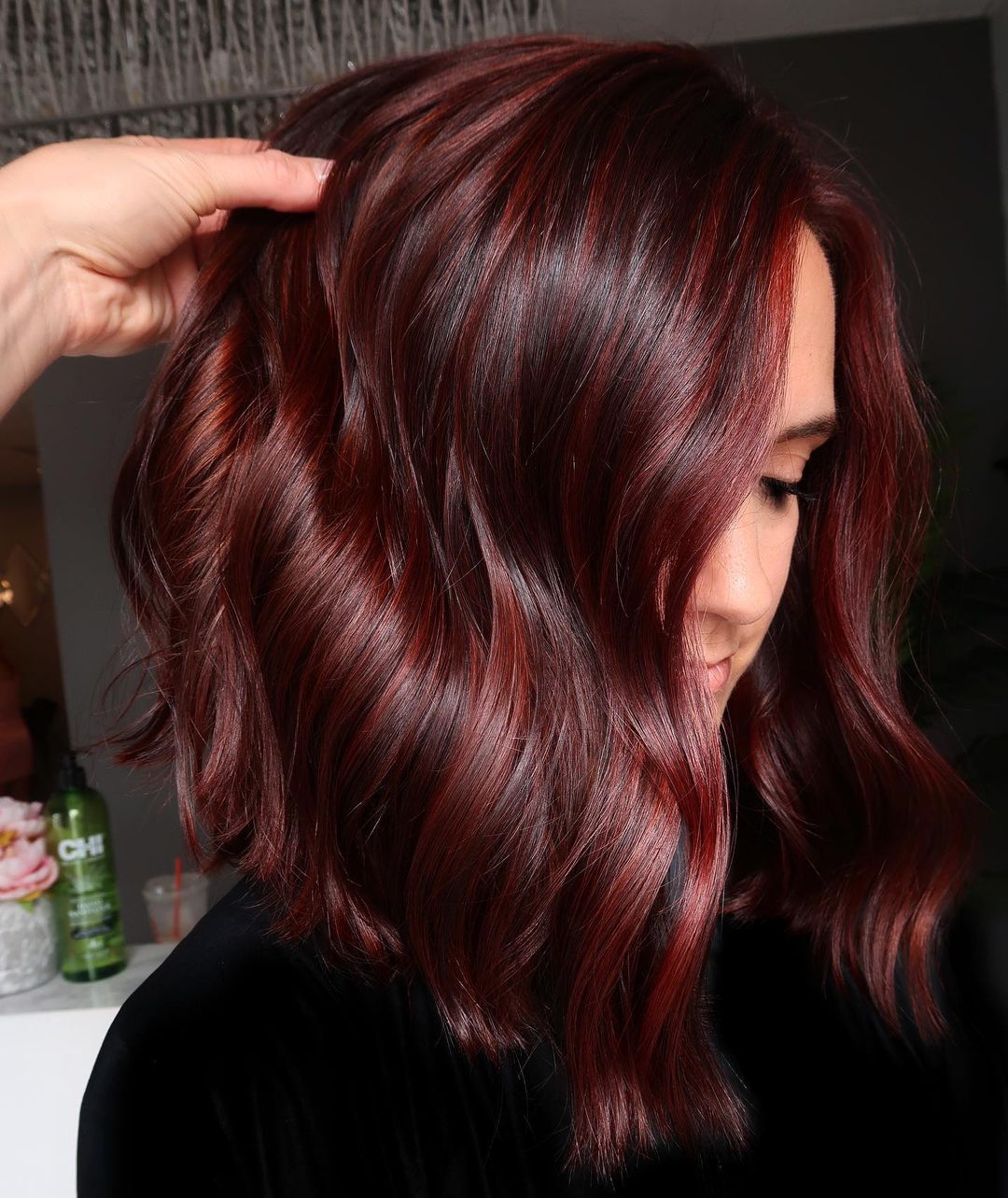 Top 156+ Dark Red Hair Color Latest - Dedaotaonec