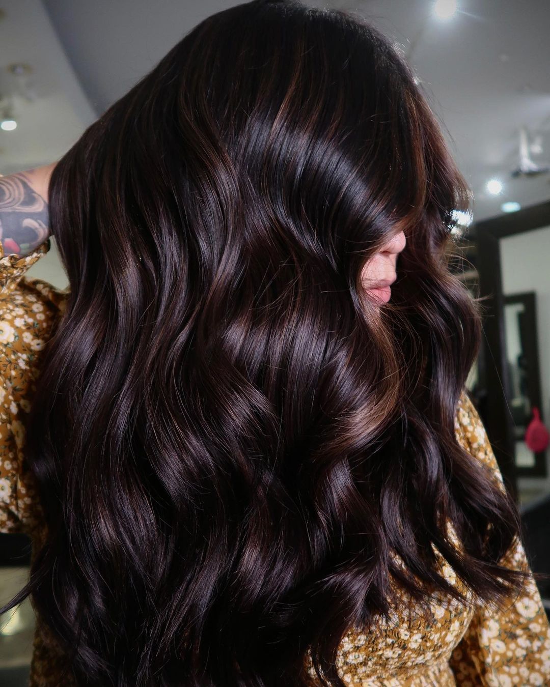 30 Luscious Dark Brown Hair Color Ideas