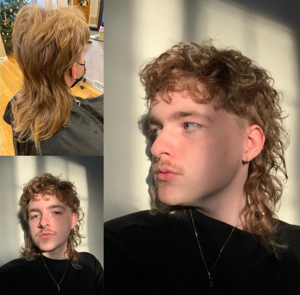 30 Damn Cool Permed Mullet Ideas For Men In 2024