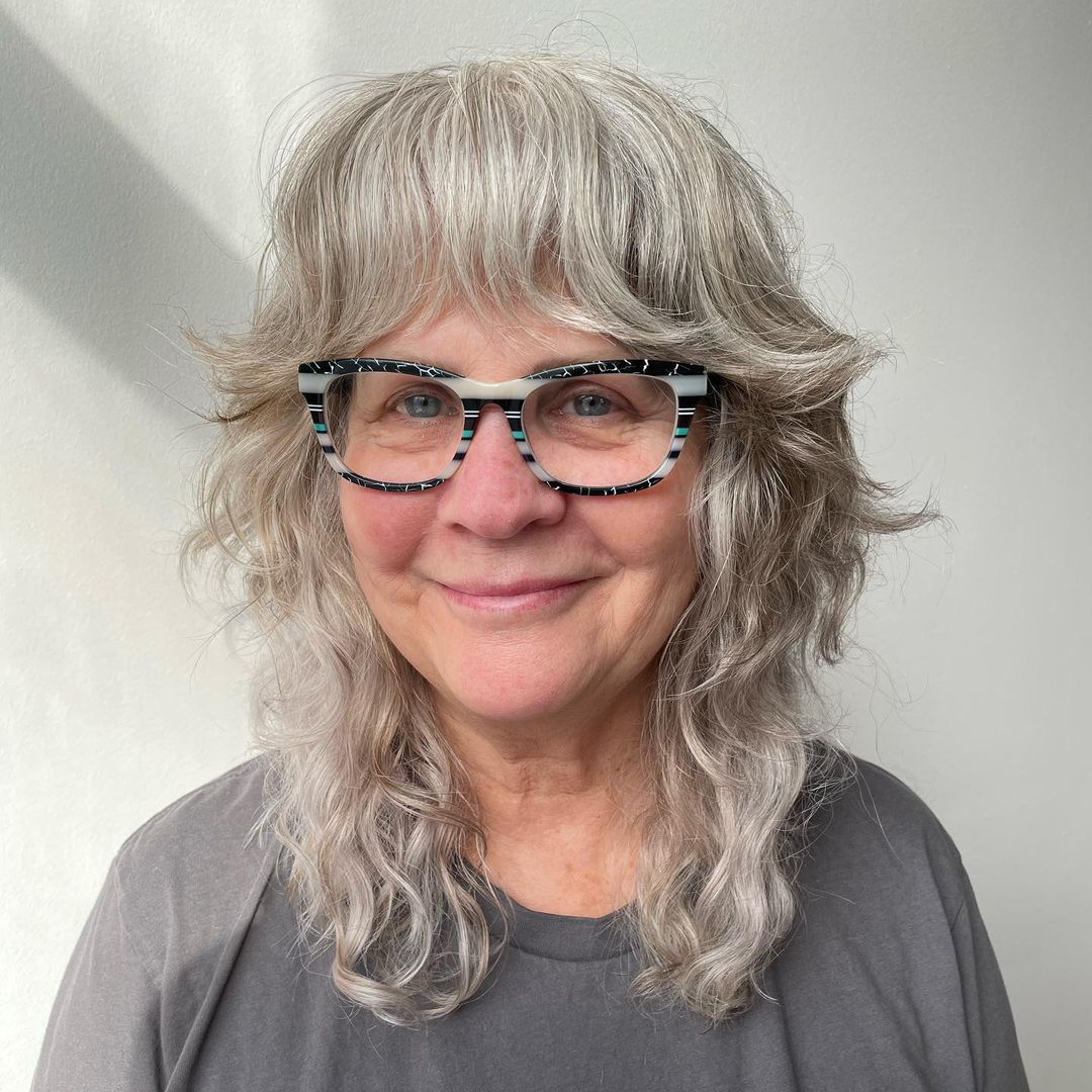 30 Rejuvenating Shag Haircuts for Women Over 60