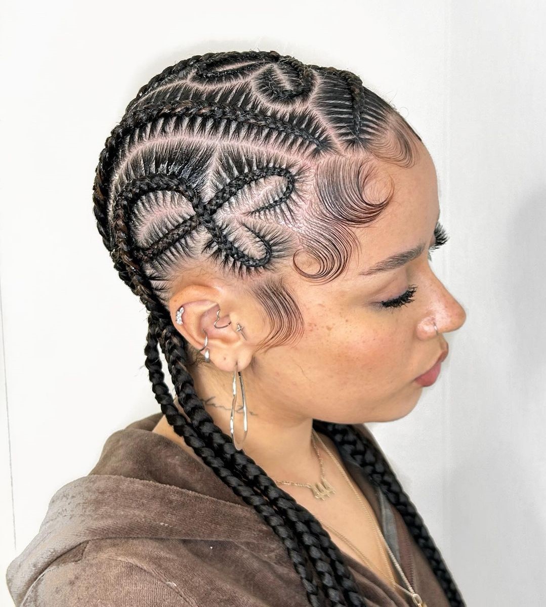 40 Stitch Braids Hairstyles for Stylish and Confident Women