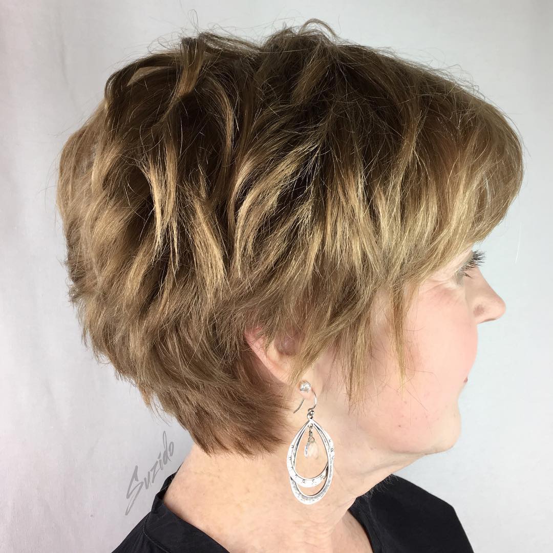 15 Short Hairstyles for Women Over 50