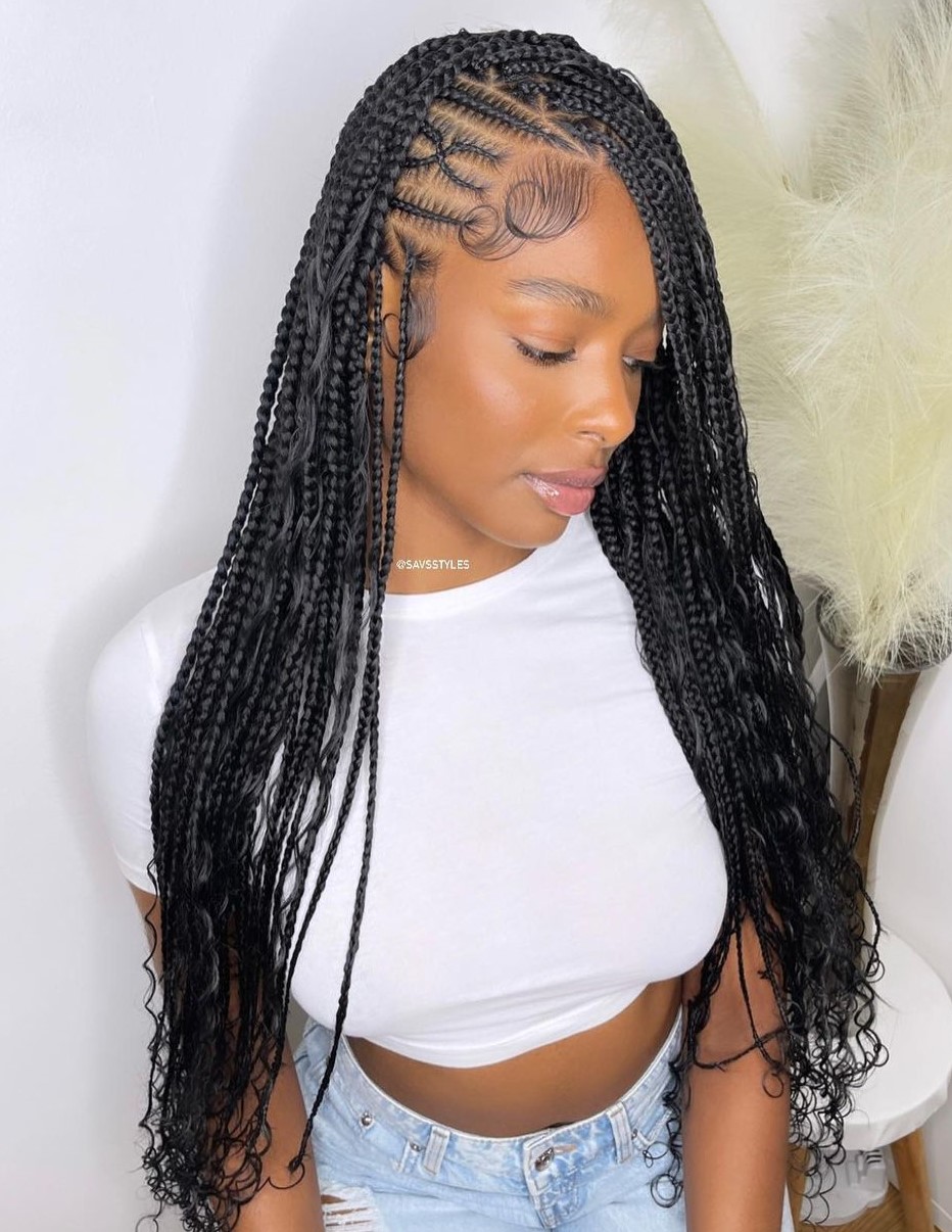 50 Knotless Braids Hairstyles that Turn Heads