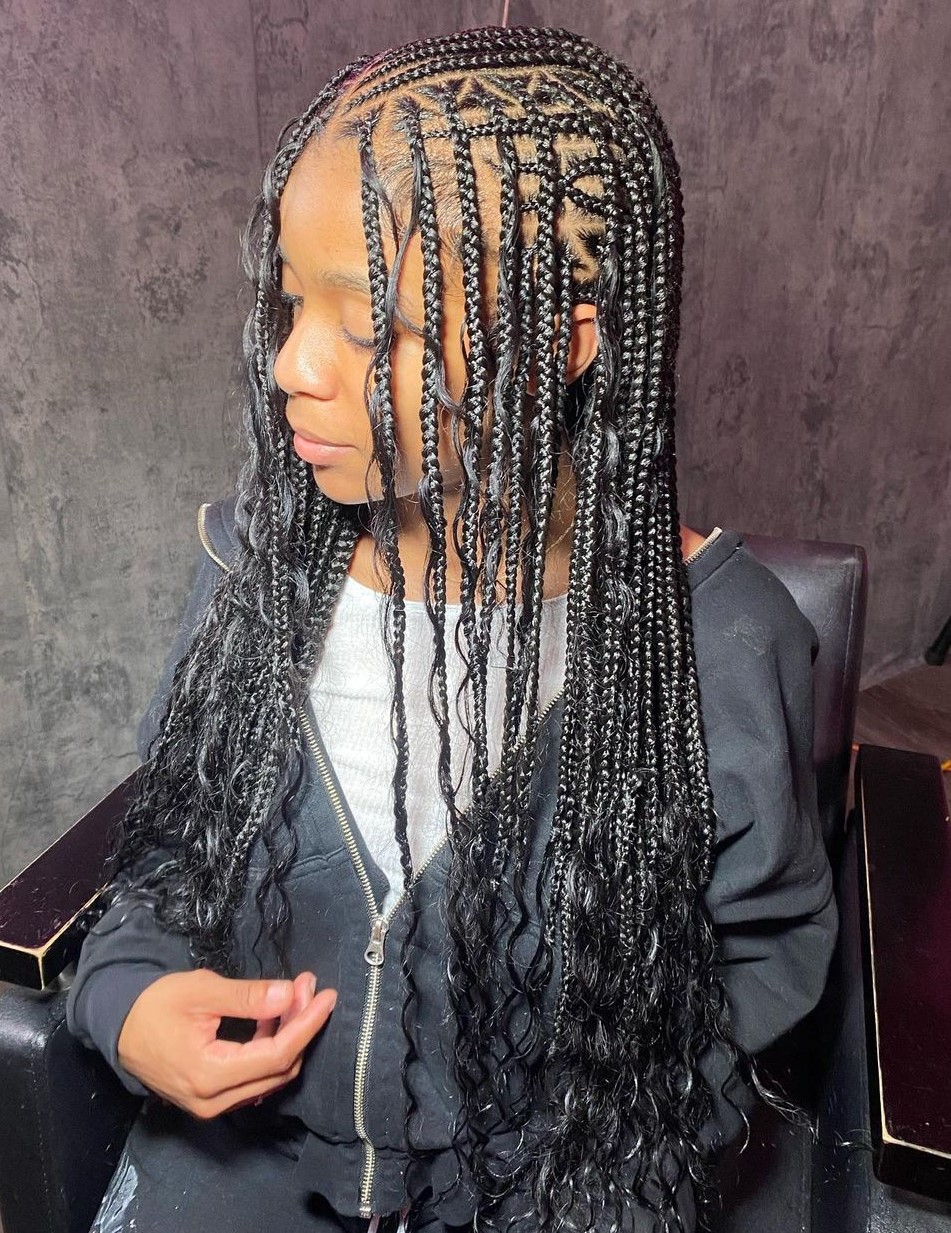 50 Knotless Braids Styles That Look Absolutely Head-Turning