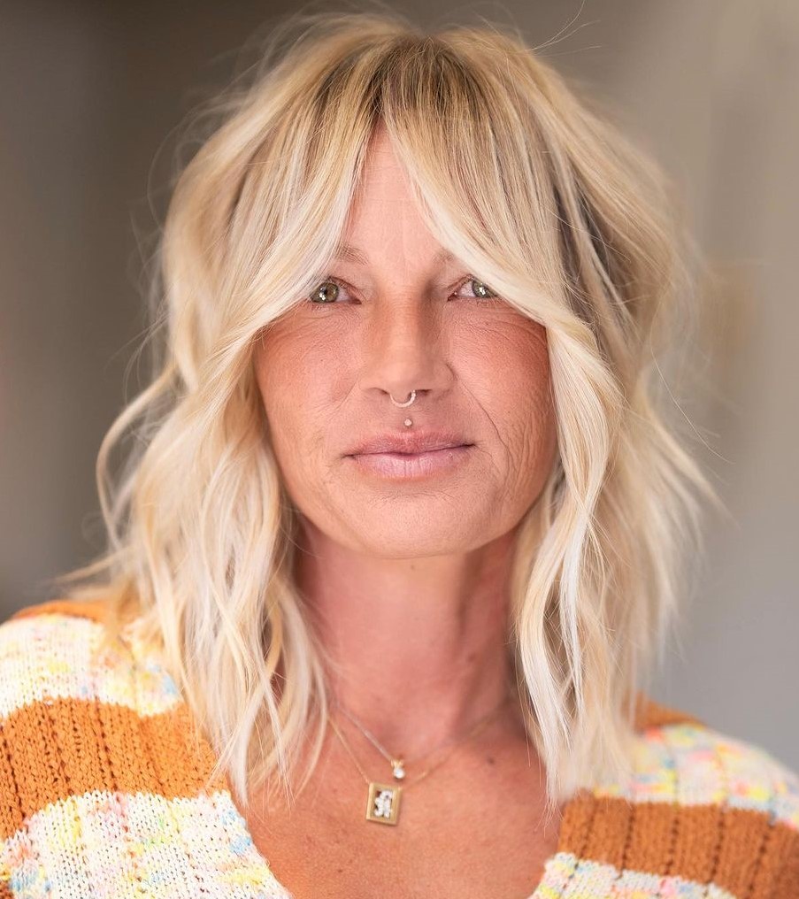 20 Cool Haircuts with Different Shades of Blonde for Older Women