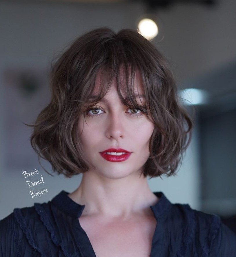 Styling Short Bob with Bangs in 2025