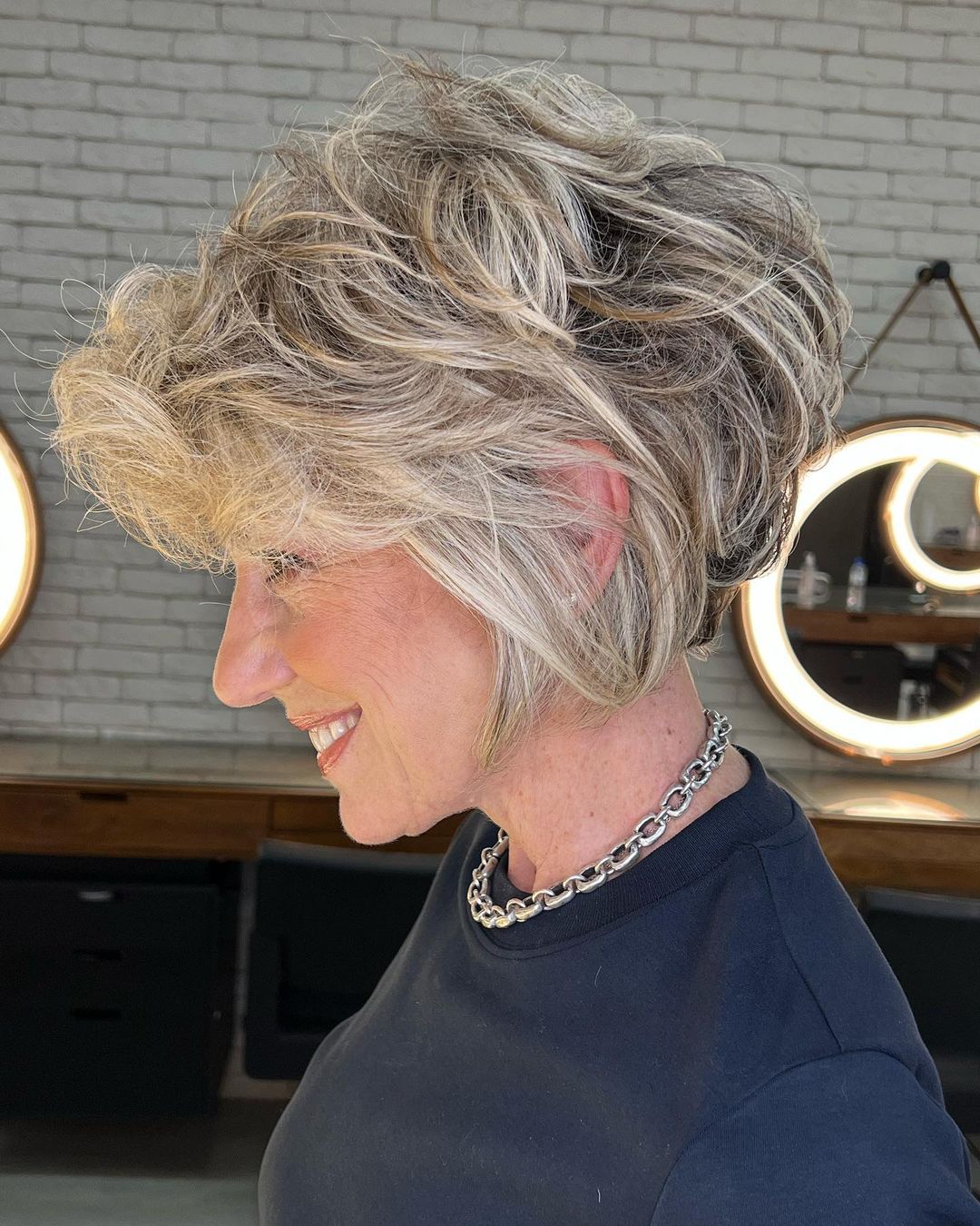 21 Chic Short Hairstyles for Women Over 60 with Fine Hair