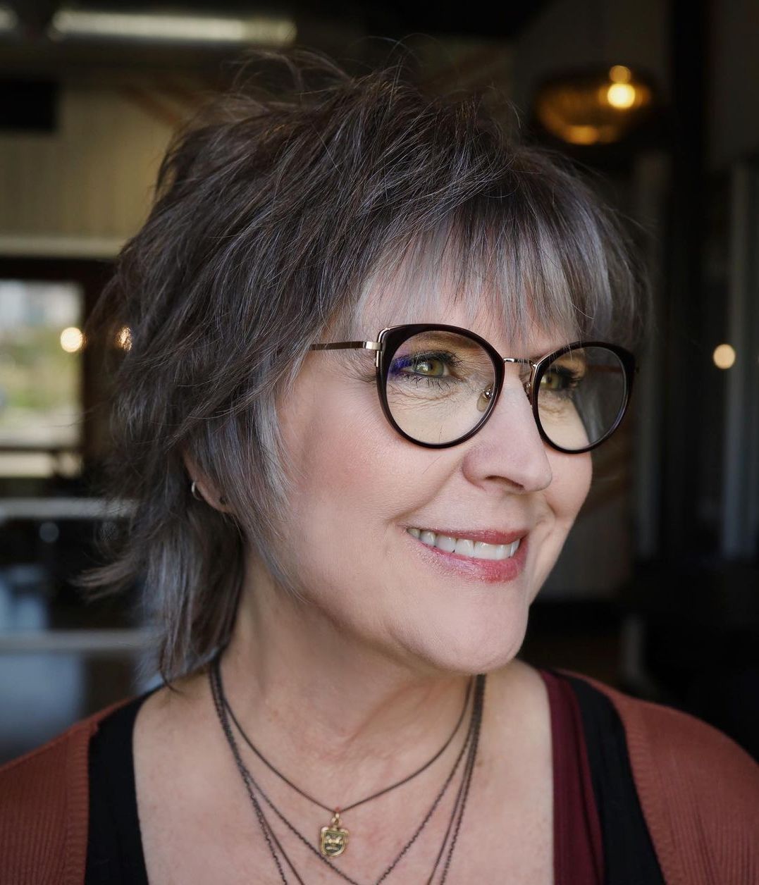 30 Ageless Shag Hairstyles for Mature Women