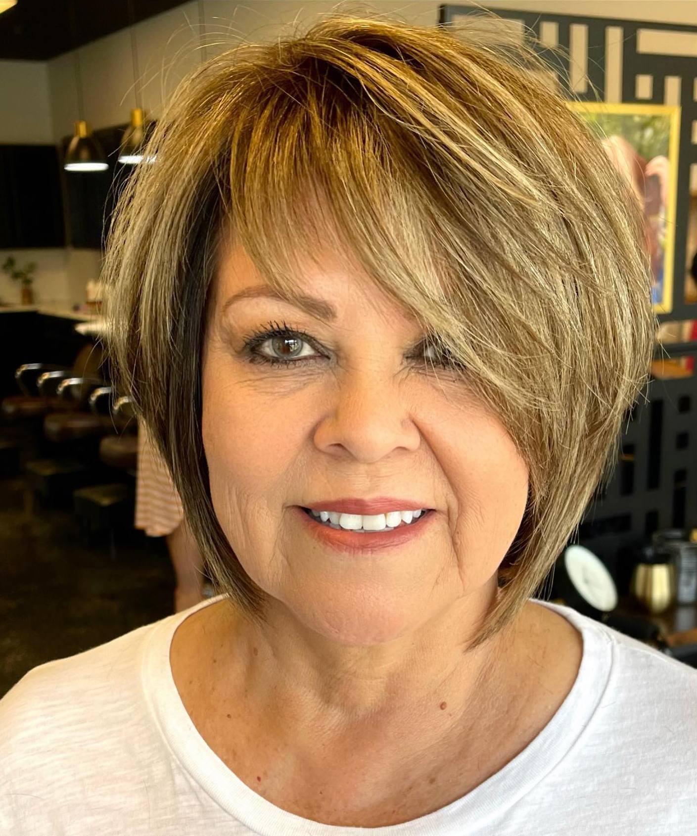 30 Modern Short Hairstyles for Women Over 70 with Fine Hair