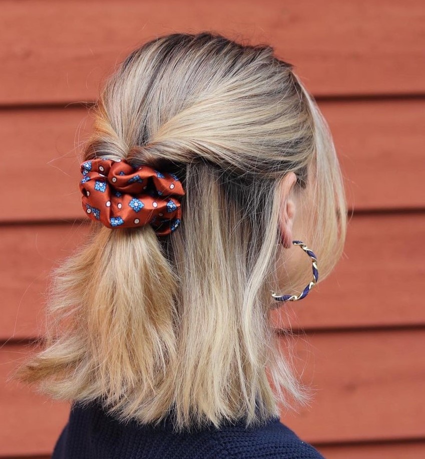 20 Ethereal Half Up Half Down Hairstyles for Short Hair