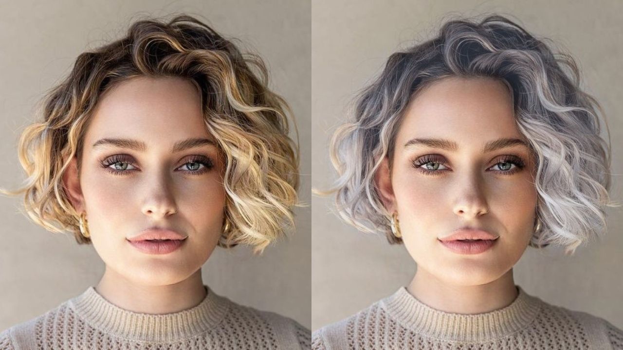Different Hair Colors Try On Before and After