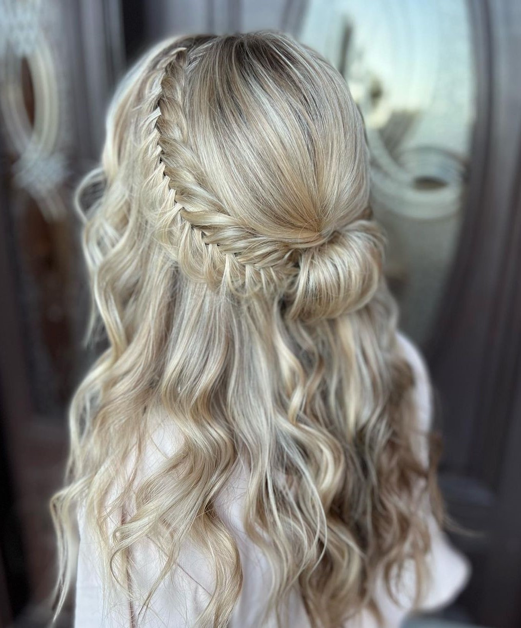 30 Versatile Half-Up Half-Down Braids for Any Taste