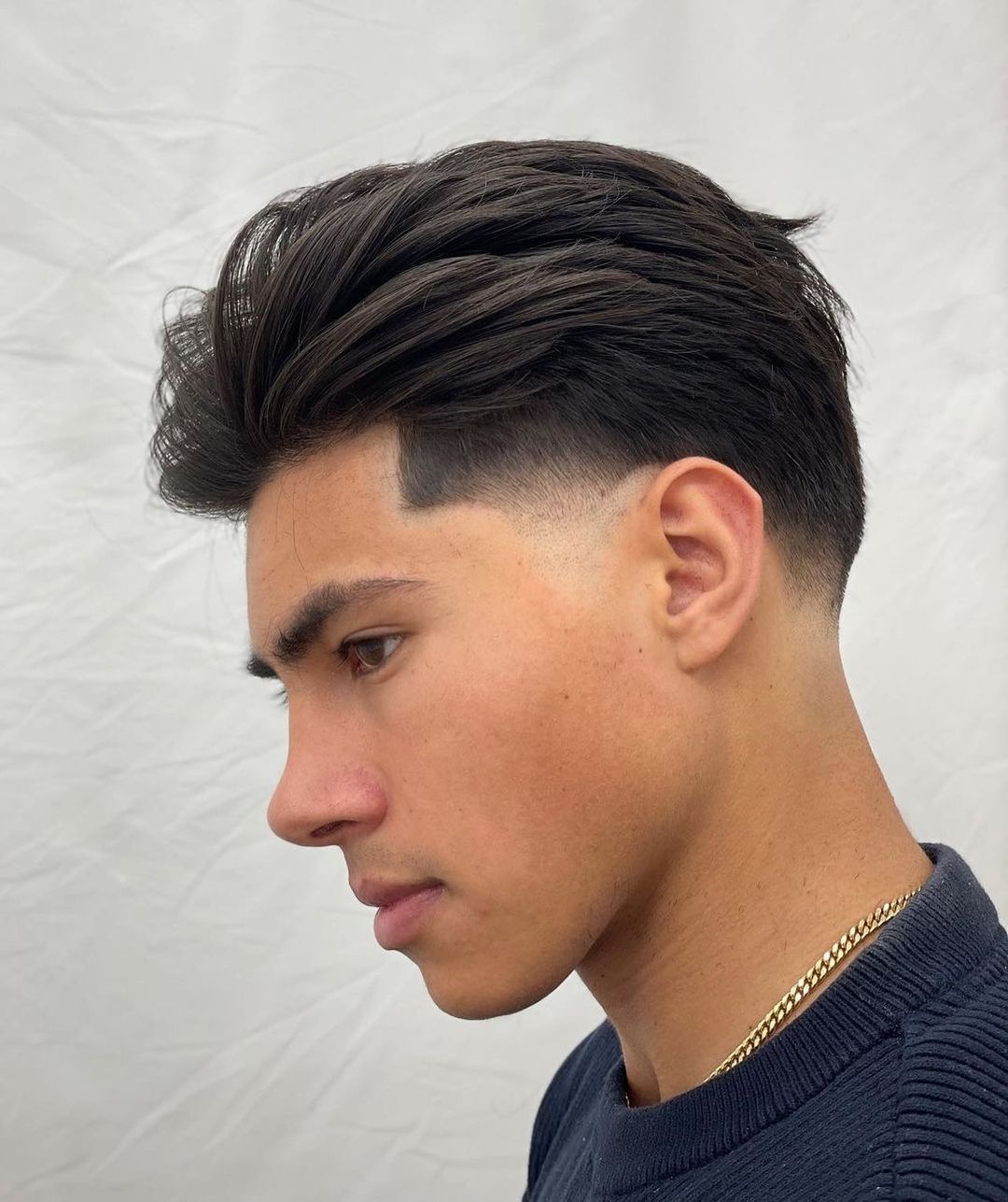 20 Slick Back Fade Hairstyles for Confident Men