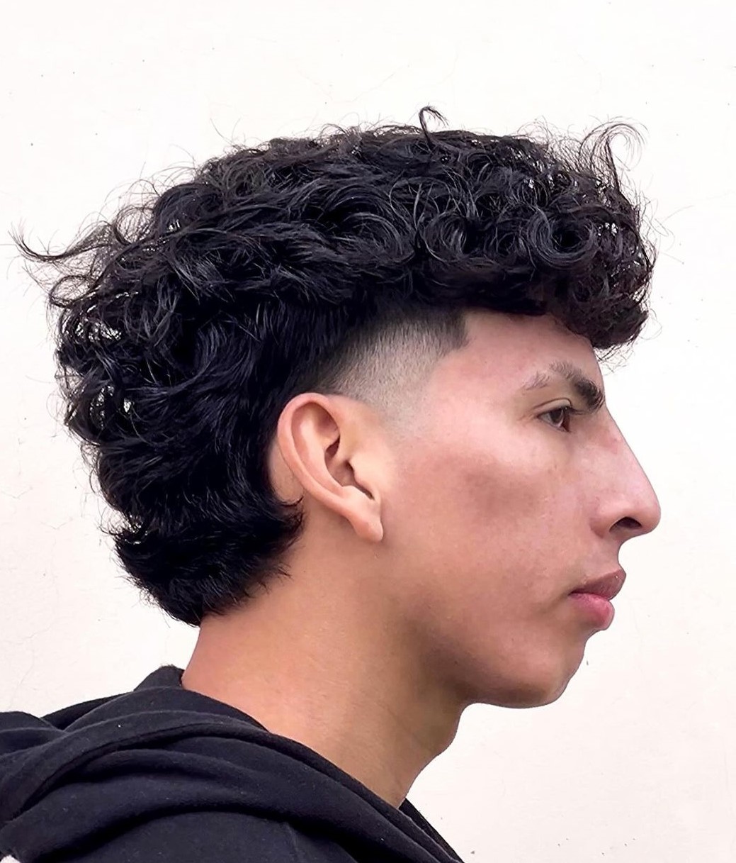 15 Modern Mullet Fade Looks for Straight, Wavy and Curly Hair