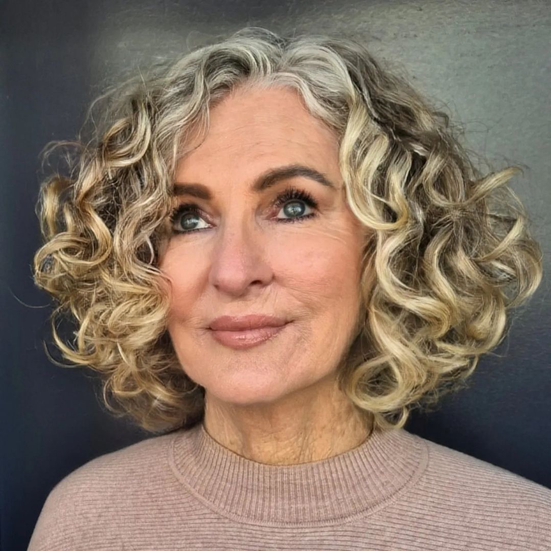 19 Сurly Hair Styles for Women Over 60 to Flaunt Your Texture