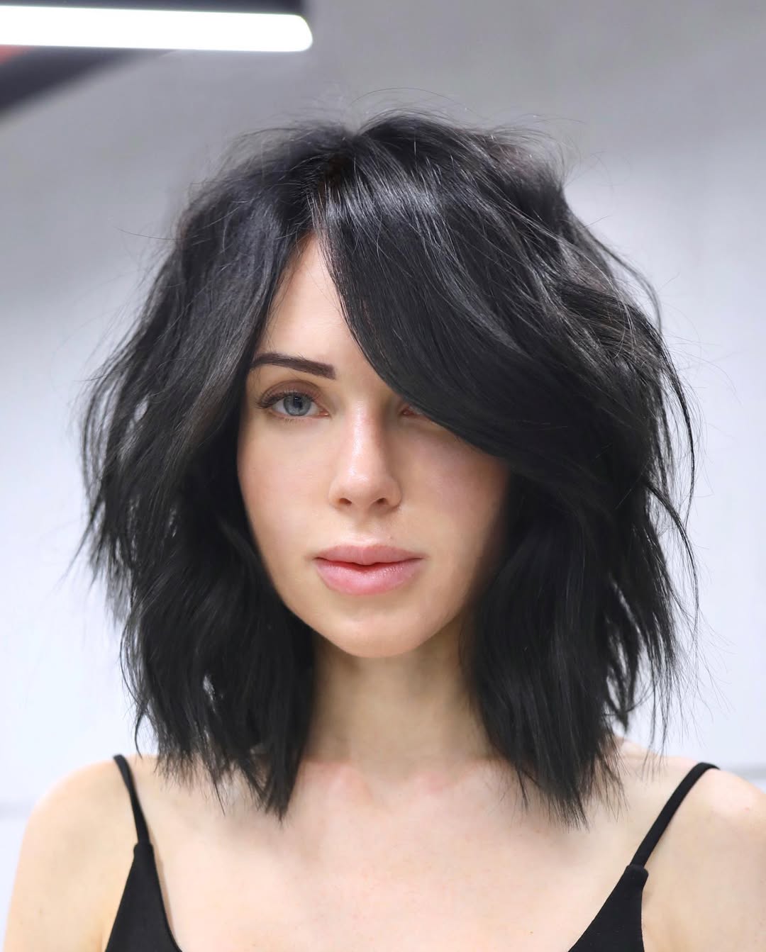 Bob with Layers and Side Bangs