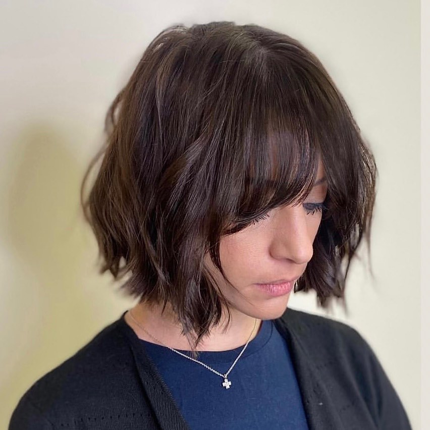 Tousled Bob Hairstyle