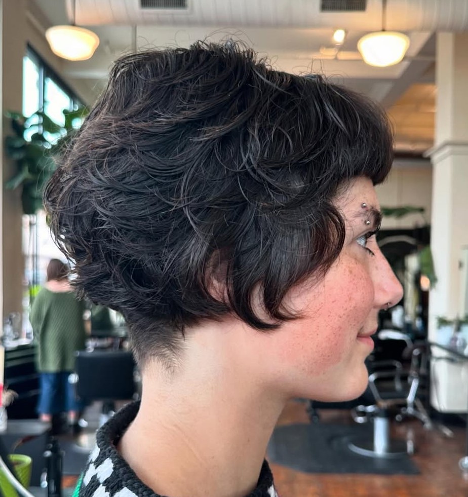 Ultra-Short Bob Hairstyle