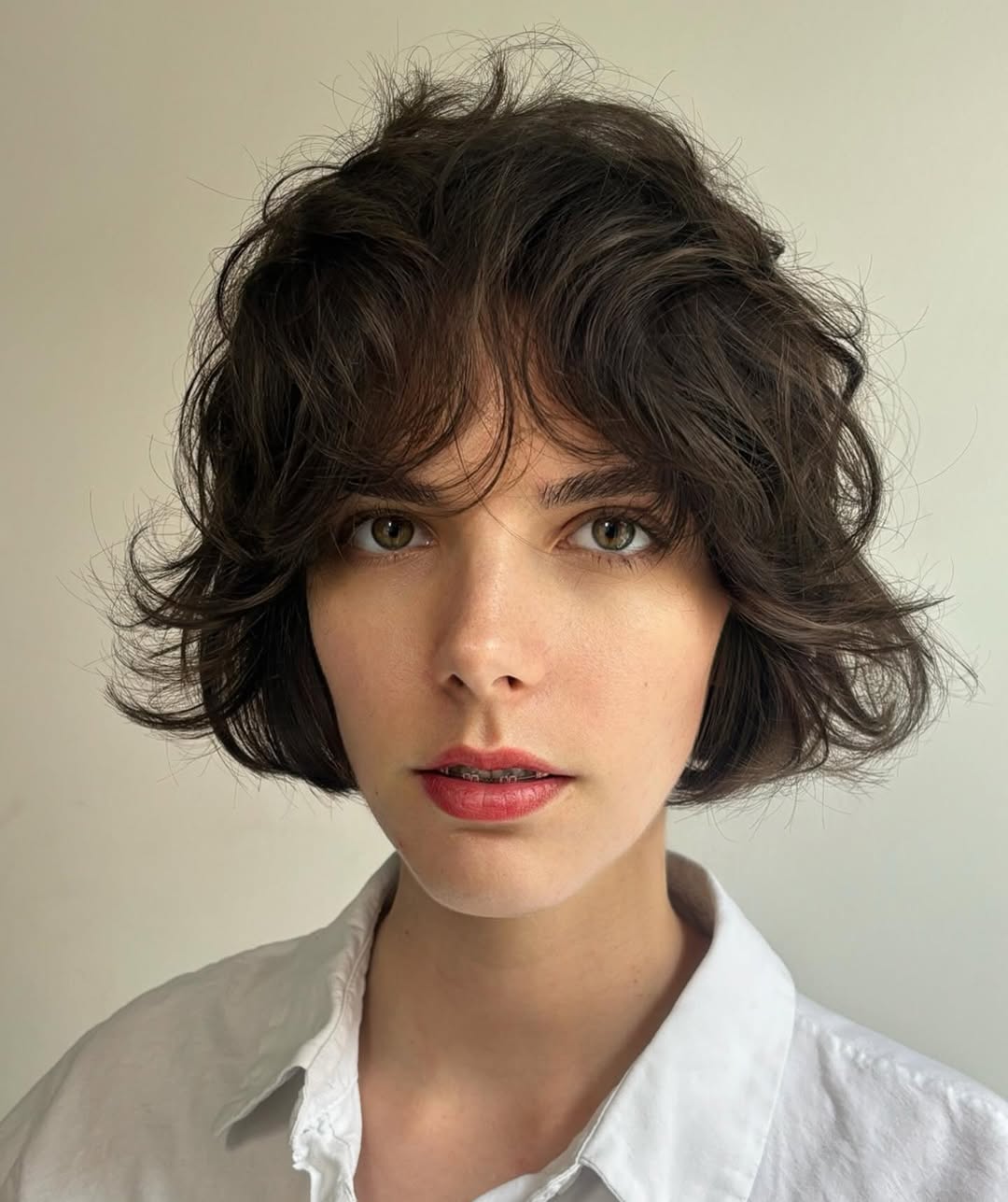 Layered Bob with Bangs