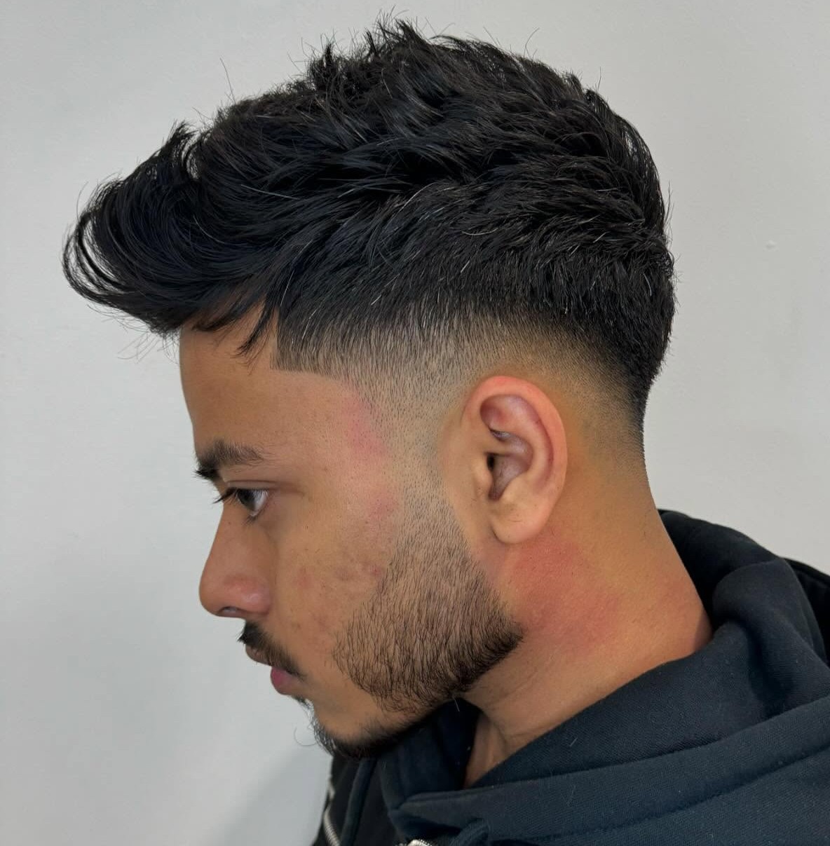 Mid Fade Faux Hawk