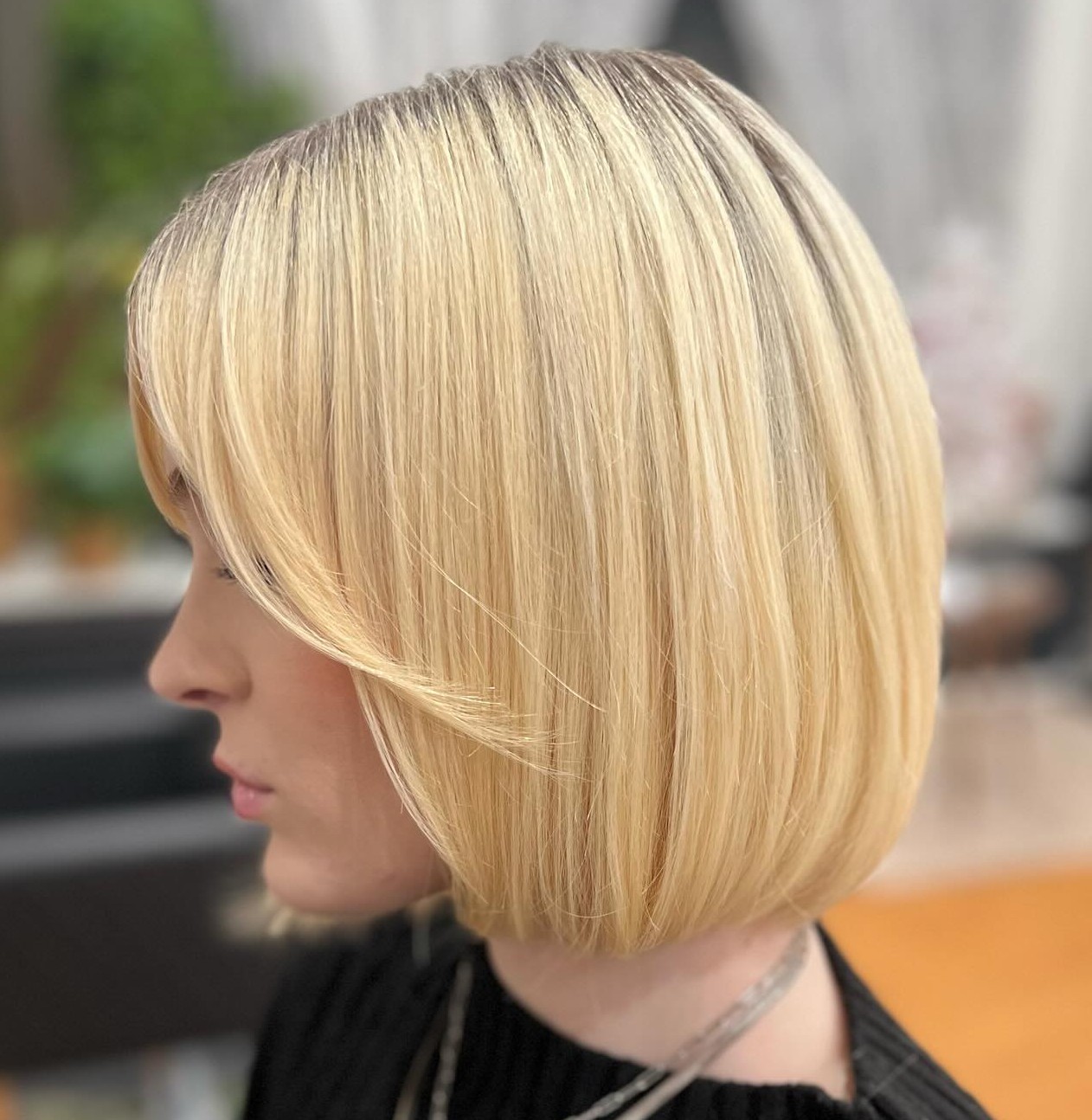 Bob Cut with Sleek Finish