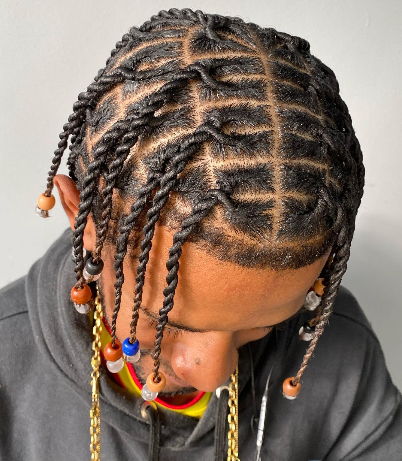 Beaded Twists for Men