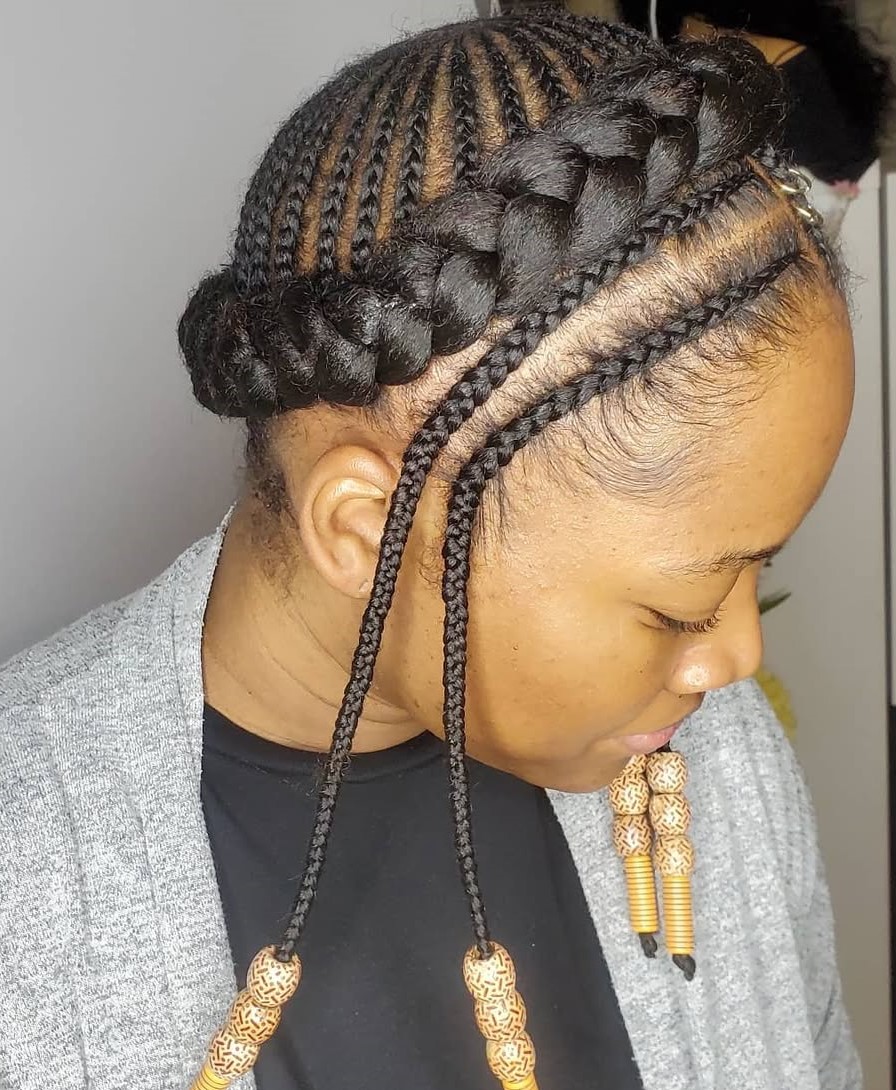 Halo Braiding and Cornrows