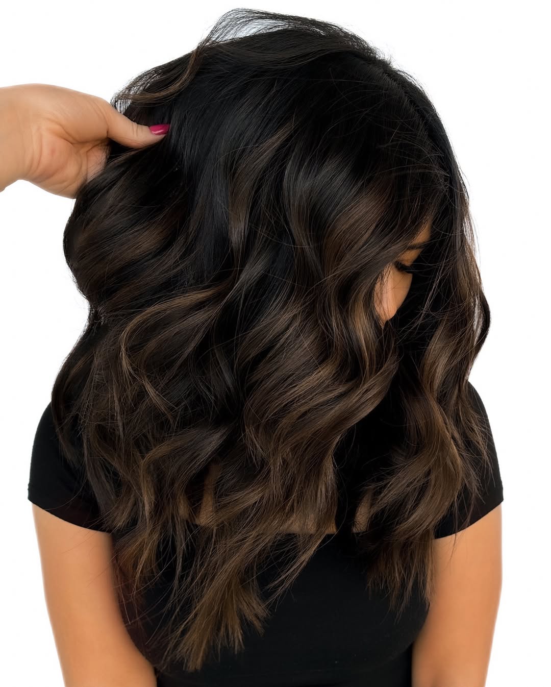Highlighted Brown Hairstyle