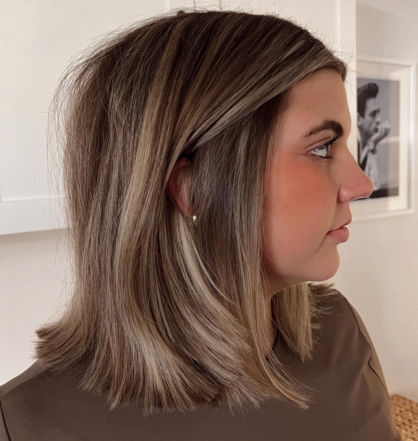 Mid-Length Cut with Blunt Ends