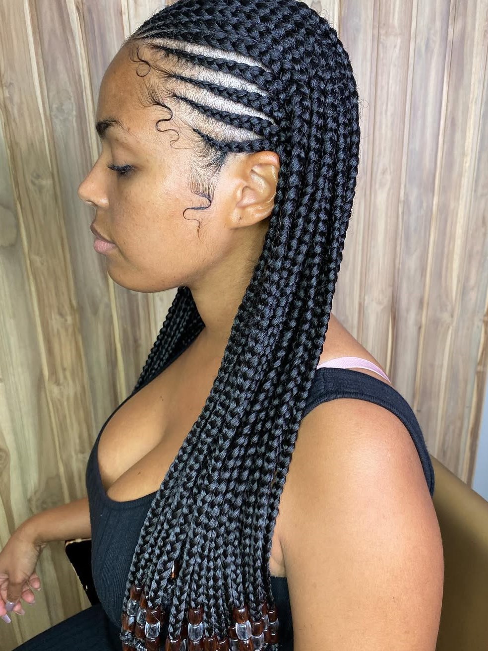 Long-Lasting Medium Cornrows