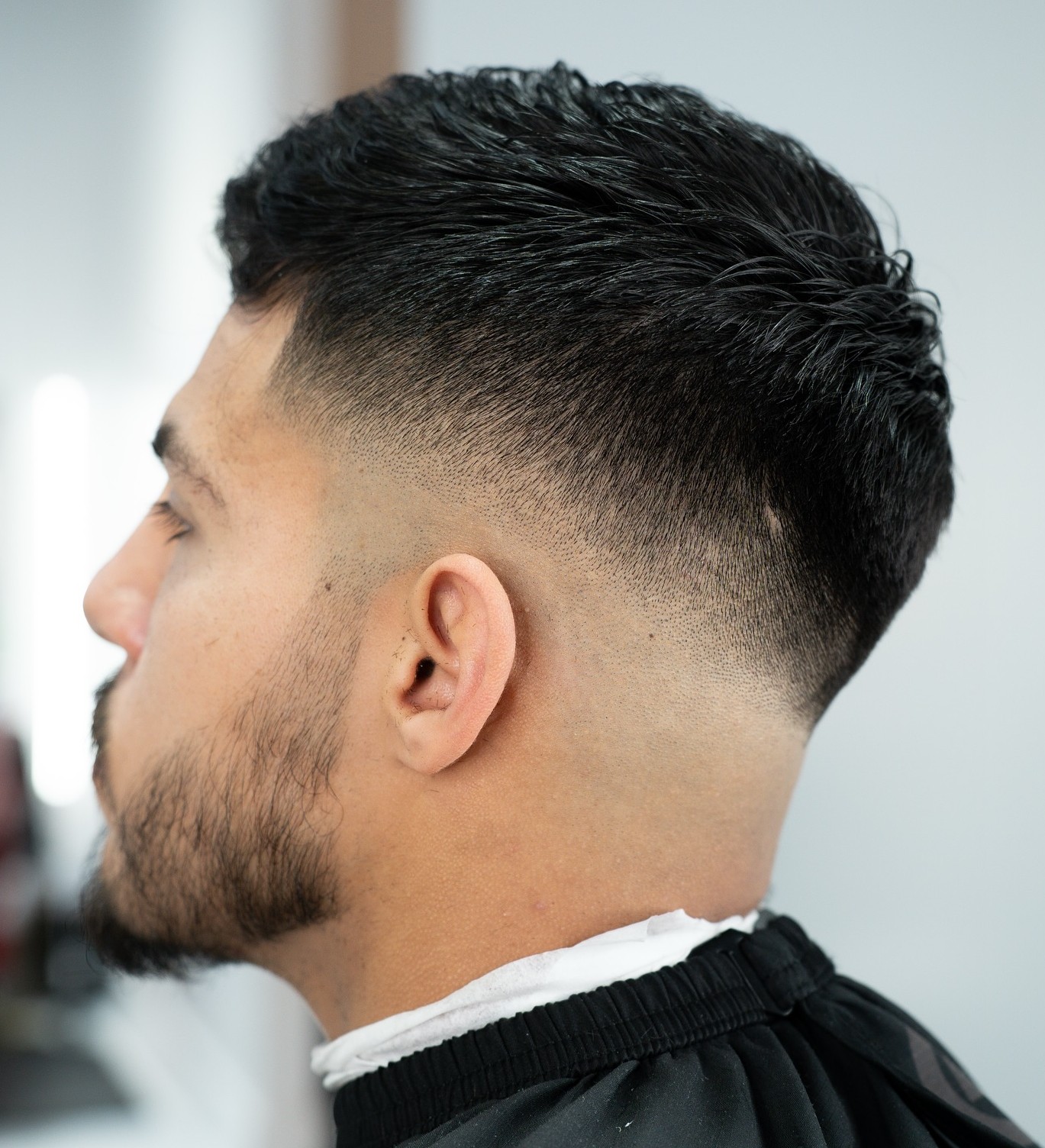Male Drop Fade Haircut