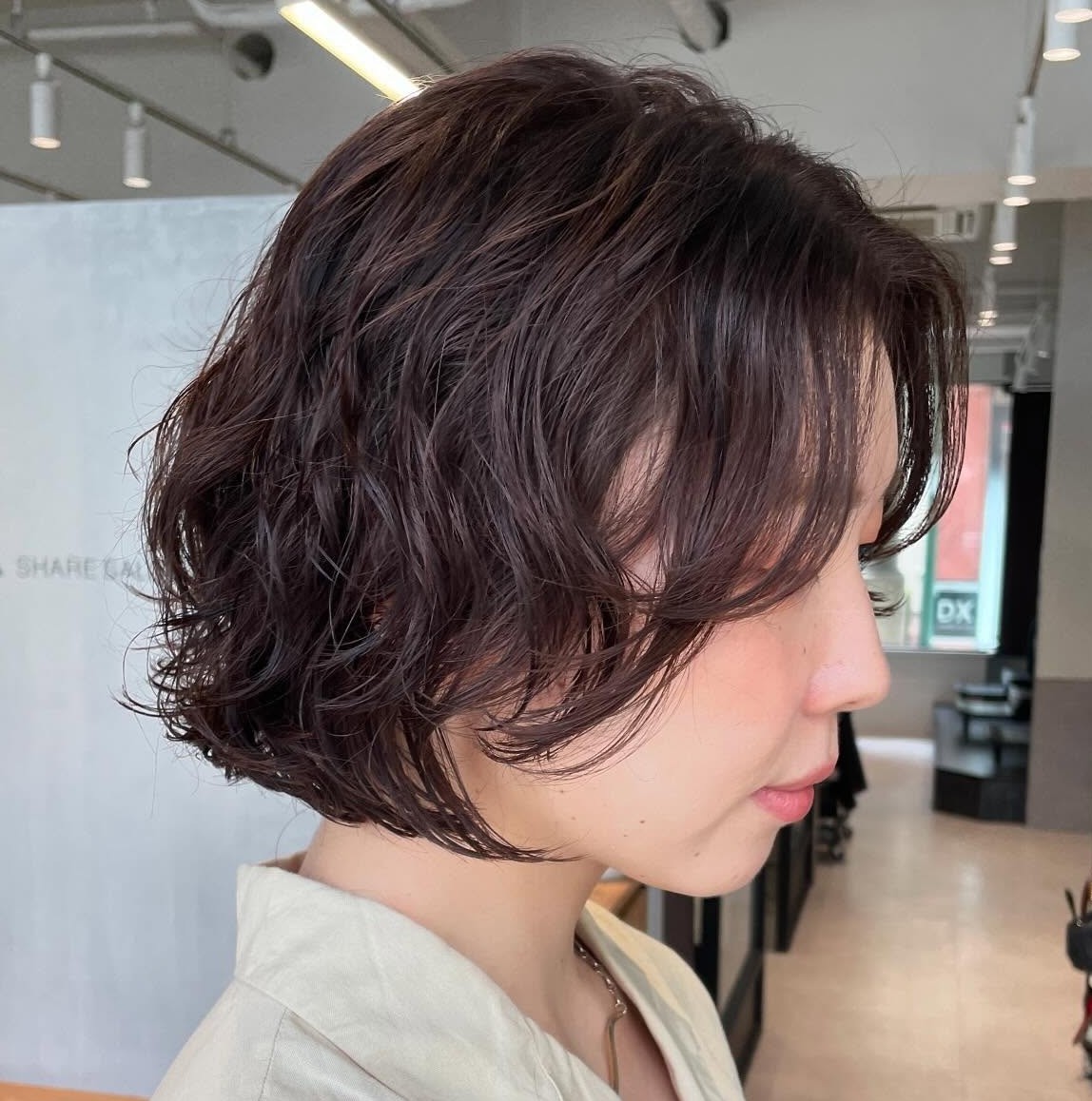 Loose Perming for Bob Haircut