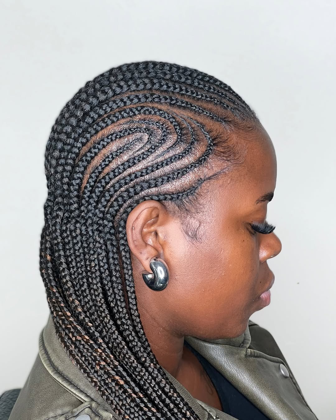Flowy Front Cornrows