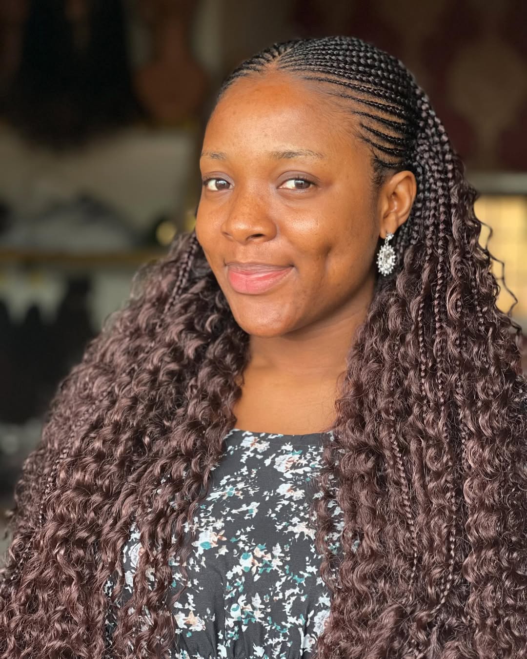 Large Cornrow Braids for Women