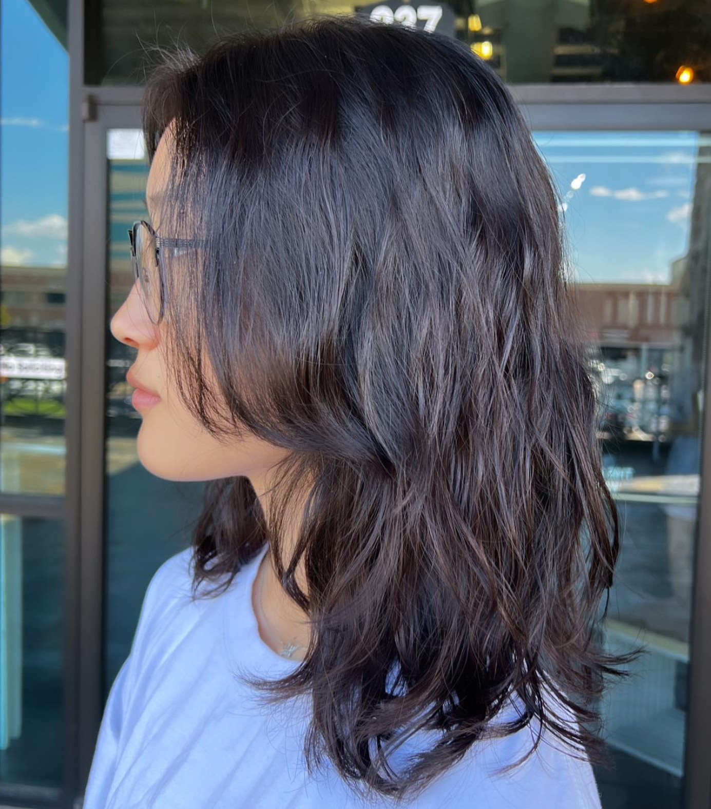 Loose Fluffy Perm for Fine Hair